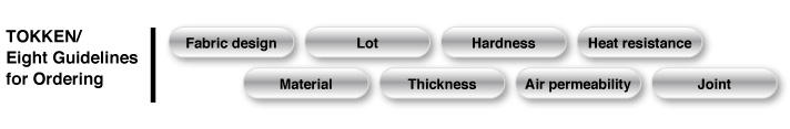 TOKKEN/ Eight Guidelines  for Ordering